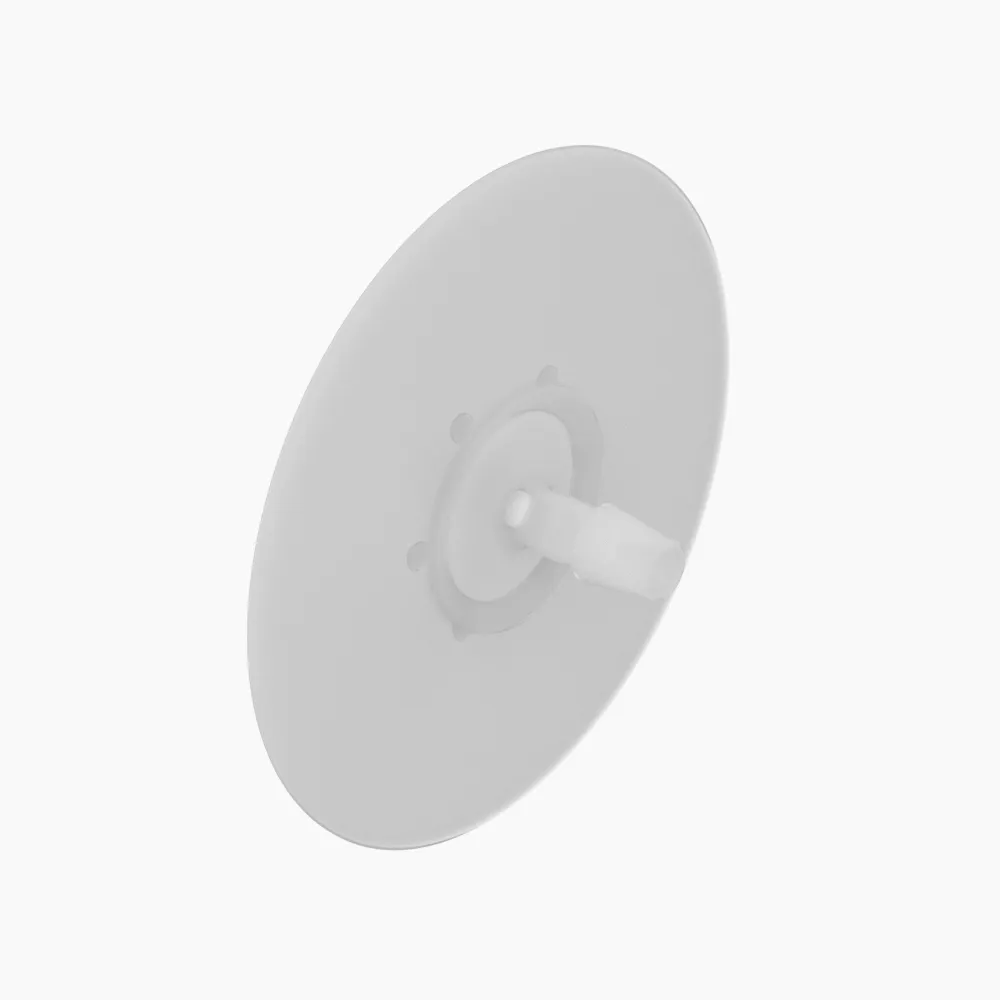 ELDON JAMES PD3NKF-QC Port Disk, 3/16 Inch Barb, Natural Kynar Flex QC | CJ8JHU