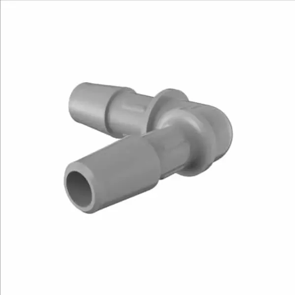 ELDON JAMES RL5-4PVDF Reduction Elbow, 5/16 x 1/4 Inch Size, Gray Kynar 740 | CJ8JTX