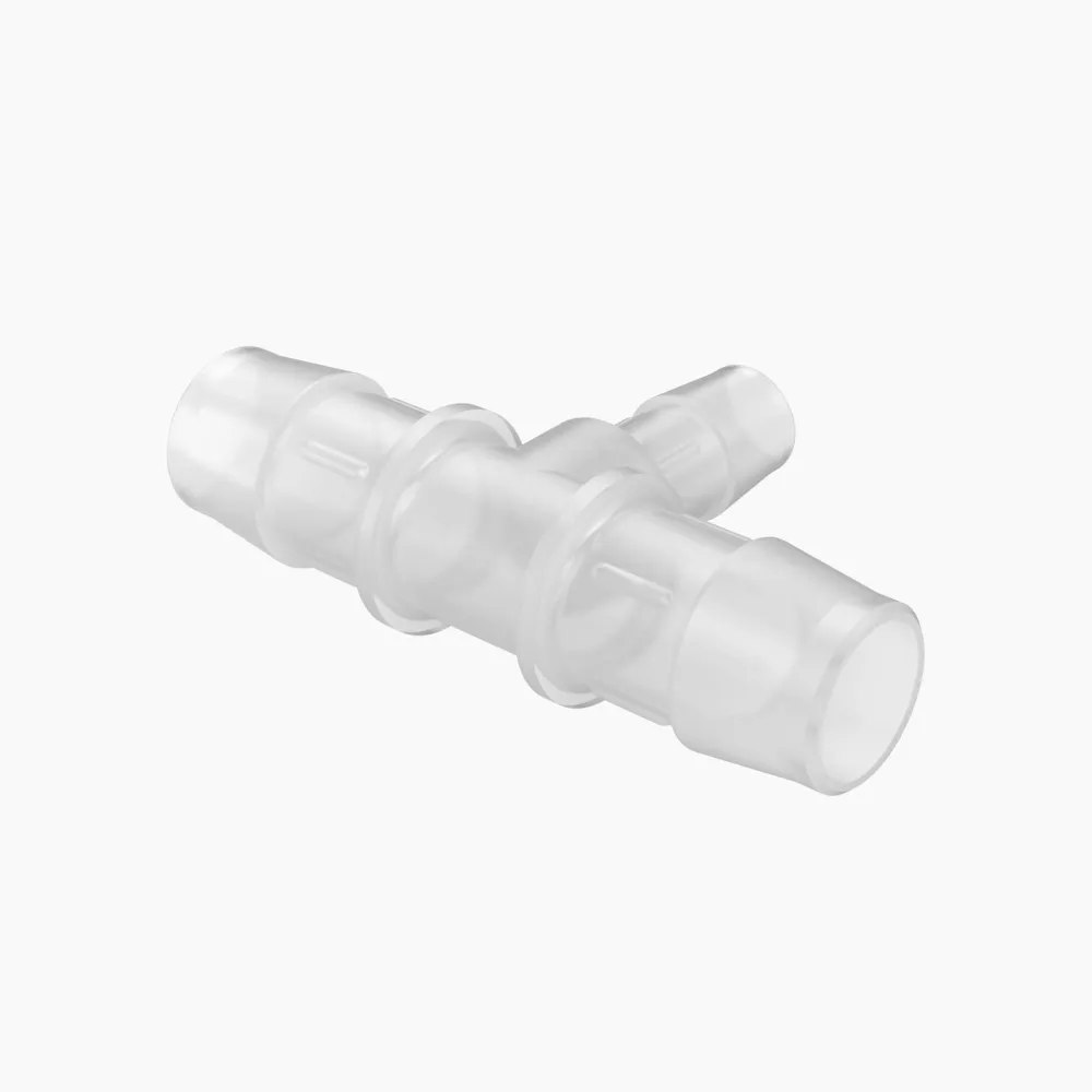 ELDON JAMES RT12-8PP-QC Non Animal Derived Polypropylene Reduction Tee, 3/4 Inch Base, 1/2 Inch Leg | CJ8KBB