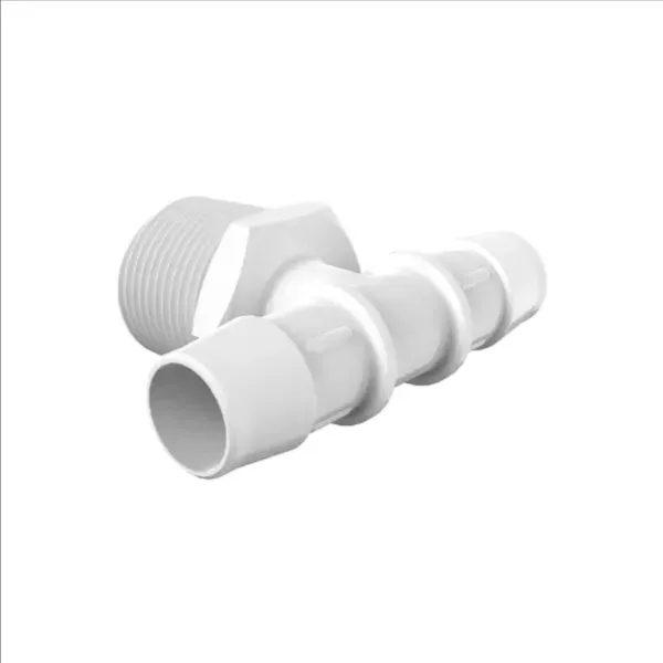 ELDON JAMES T16-12PP Non Animal Derived Polypropylene Tee, 1 NPT Size, 3/4 Inch Hose Dia. | CJ8LFZ