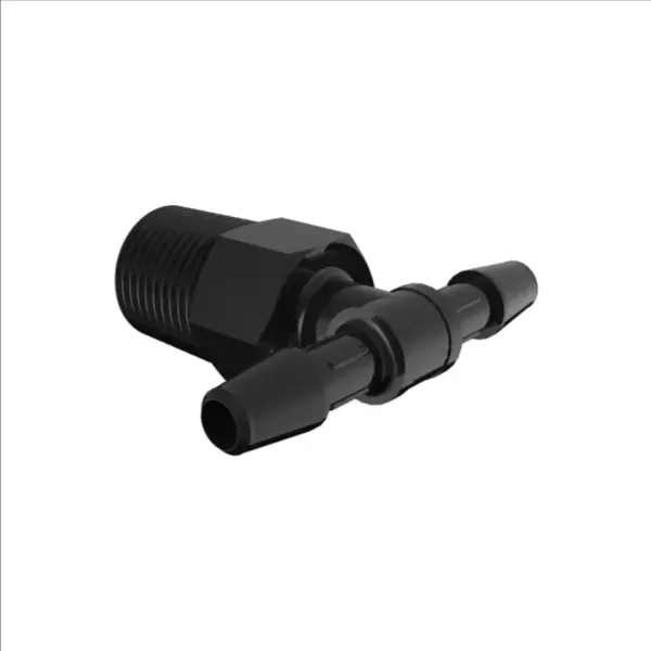 ELDON JAMES T2-2.5GFBN Barbed Tee, 1/8-27 NPT To 5/32 Size | CJ8LGR