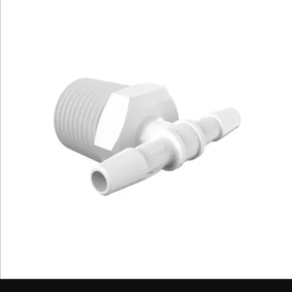 ELDON JAMES T8-4PP Non Animal Derived Polypropylene Tee, 1/2 NPT Size, 1/4 Inch Inside Dia. | CJ8LWX