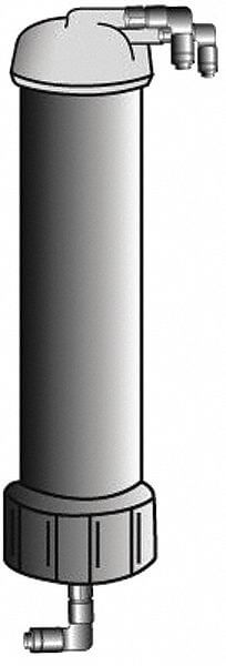 RO Cartridge Filter, 7.5 L/Hr Max Output Flow