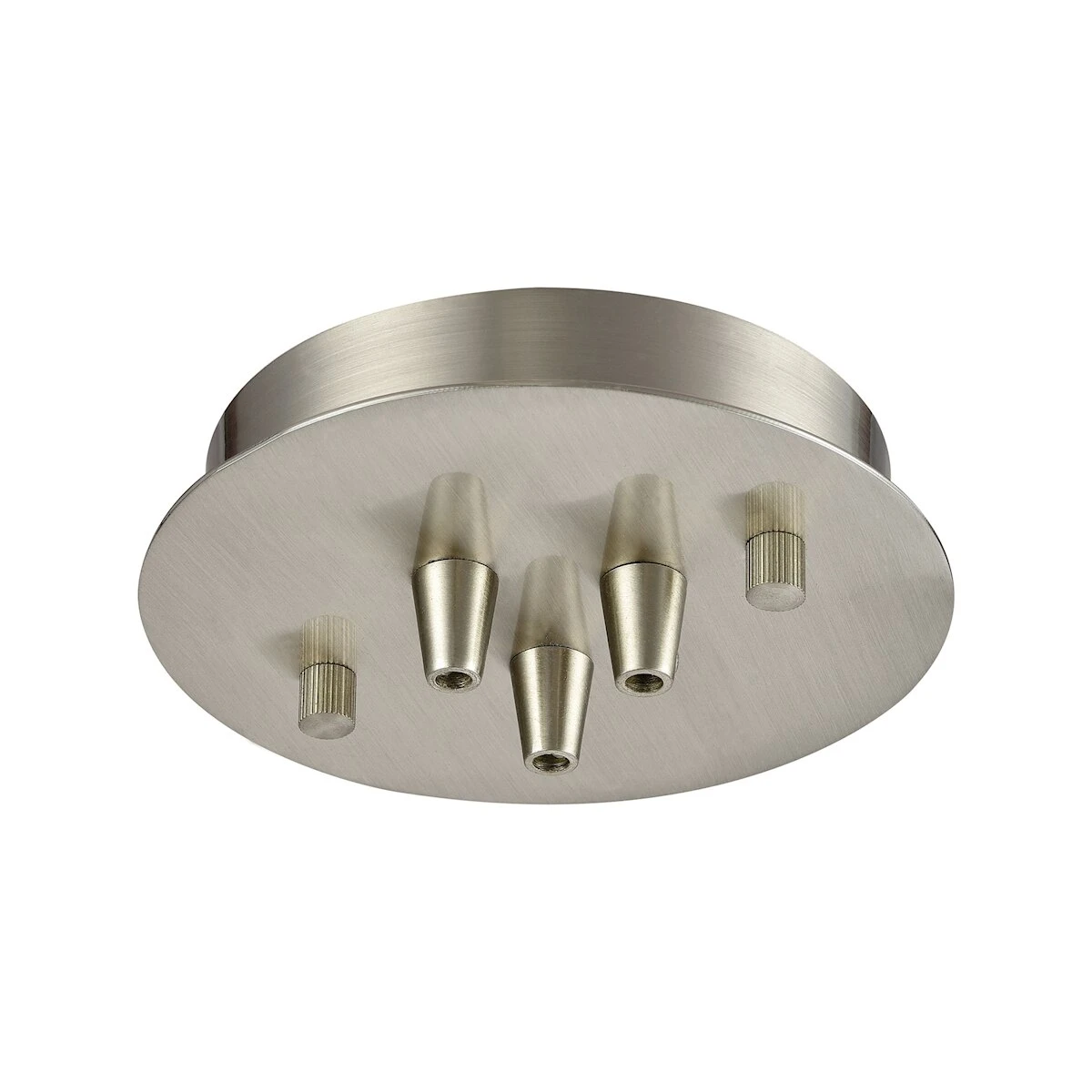 Pendant Options 3 Light Small Round Canopy Inch Satin Nickel