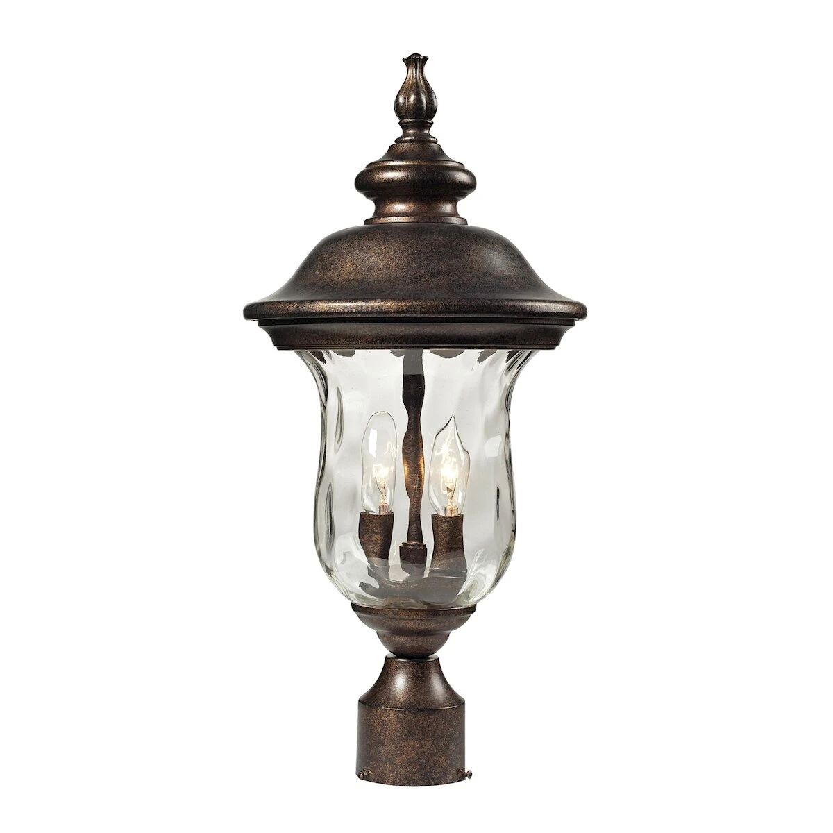 Lafayette 2-Light Outdoor Post Mount Inch Regal Bronze