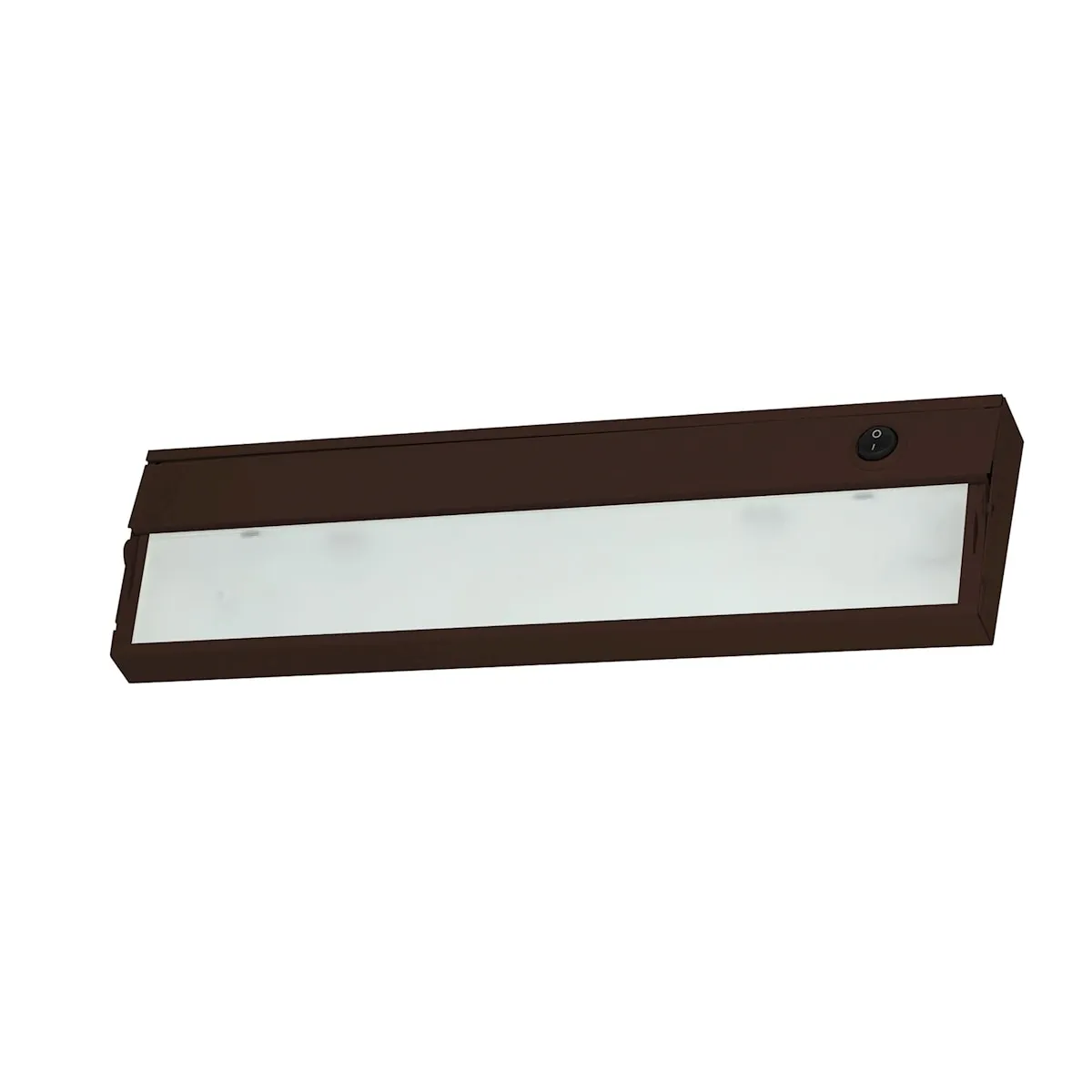 ZeeLite 1-Light Under-cabinet Light Inch Bronze with Diffused Glass