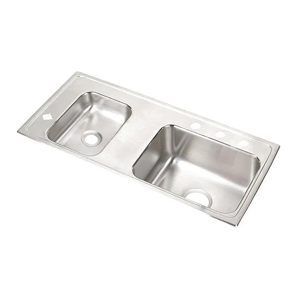 ELKAY DRKAD371765L0 17 Inch W x 37.25 Inch L x 6.5 Inch H, Drop-In, Classroom Sink | CY8AHN