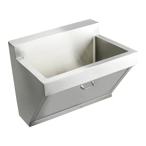 ELKAY EWSF130260 23 Inch W x 30 Inch L x 26 Inch H, Wall Hung, 16 ga. 304 Stainless Steel, Sink | CY8AAA