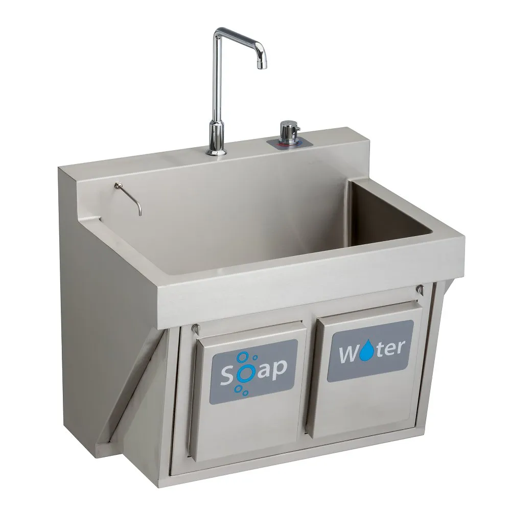 ELKAY EWSF13026KWSC 23 Inch W x 30 Inch L x 38 Inch H, Wall Hung, 16 ga. 304 Stainless Steel | CY8ERN