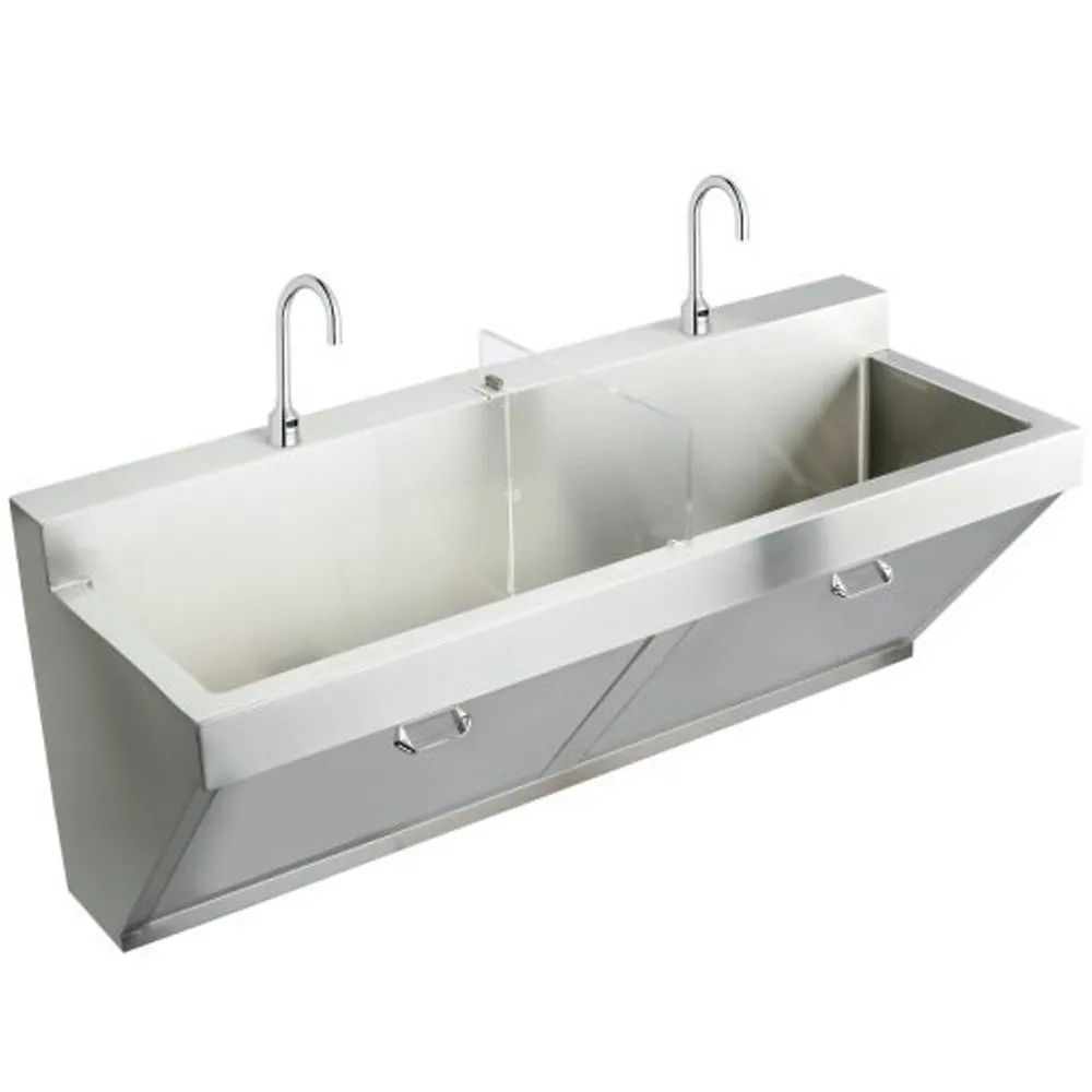 ELKAY EWSF26026SACC 23 Inch W x 60 Inch L x Wall Hung, 16 ga. 304 Stainless Steel, Sink | CY8KHY