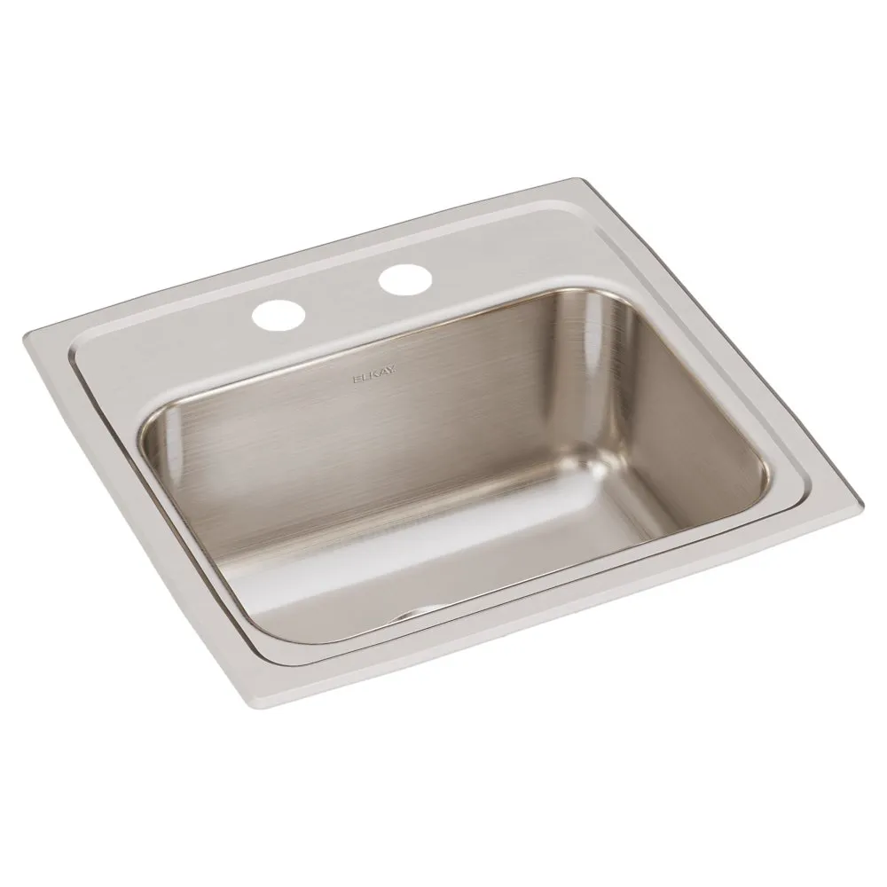 ELKAY LR17162 Drop-in Sink With Faucet Ledge 17 Inch Length | AA9ZHC 1JYU4