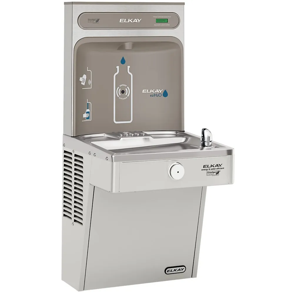 ELKAY VRCGRN8WSK Bottle Filling Station Wall Mount 8 Gph | AF8XUE 29JA53