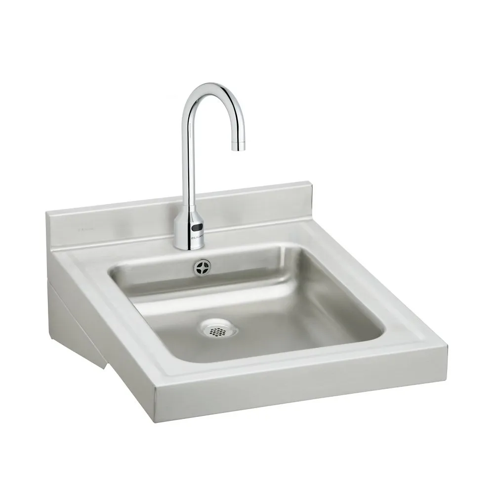 ELKAY WCLWO1923OSDSACMC 23 Inch W x 19 Inch L x 9 Inch H, Wall Hung, 18 ga. 304 Stainless Steel | CY8LLT