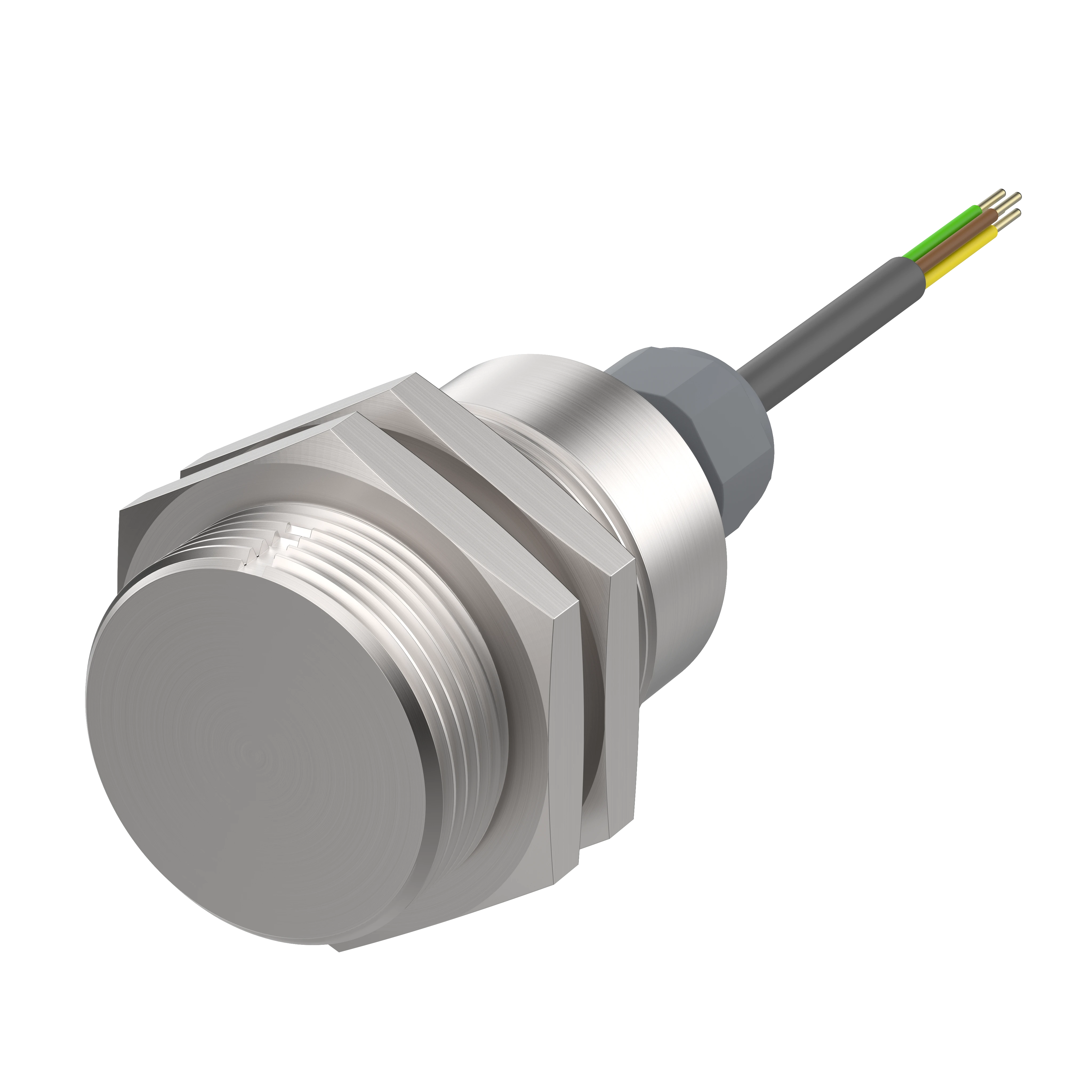 ELOBAU 171271V05-5 Safety Sensor, Magnetically Actuated, N.O./N.C.,5m Pur-Cable | CL7MWE