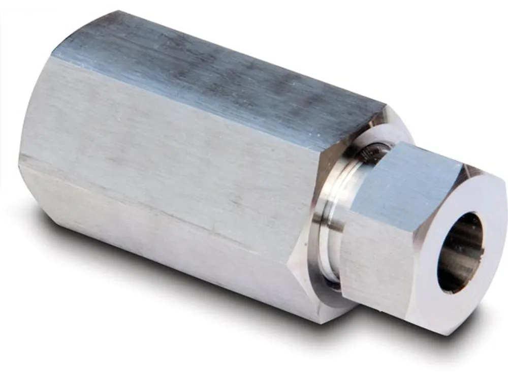 ENERPAC 41246 Adapter, 3/8 Inch Female Cone to 1/4 Inch Female NPTF | CM9HCB