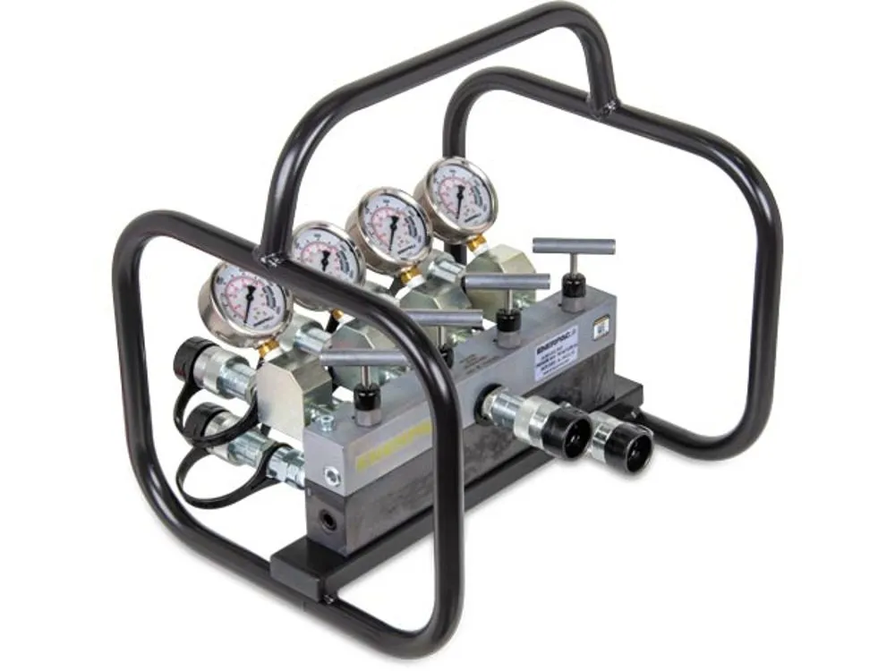 ENERPAC AMGC42 Manifold Valve, 4-Way, Double Acting | CM9HDX