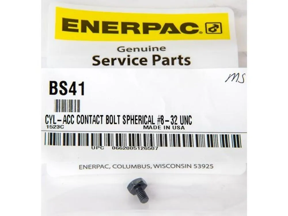 ENERPAC BS41 Cyl-Acc Contact Bolt Spherical | CP4HAN 30T864