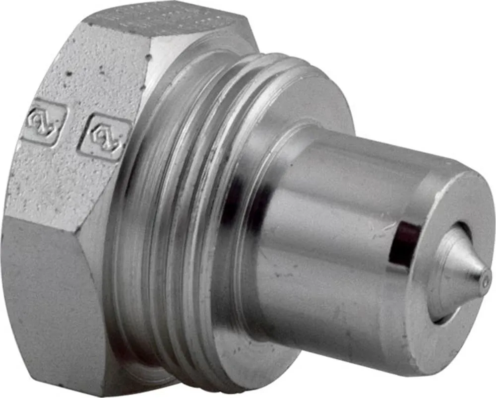 High Flow Hydraulic Coupler, Male Half