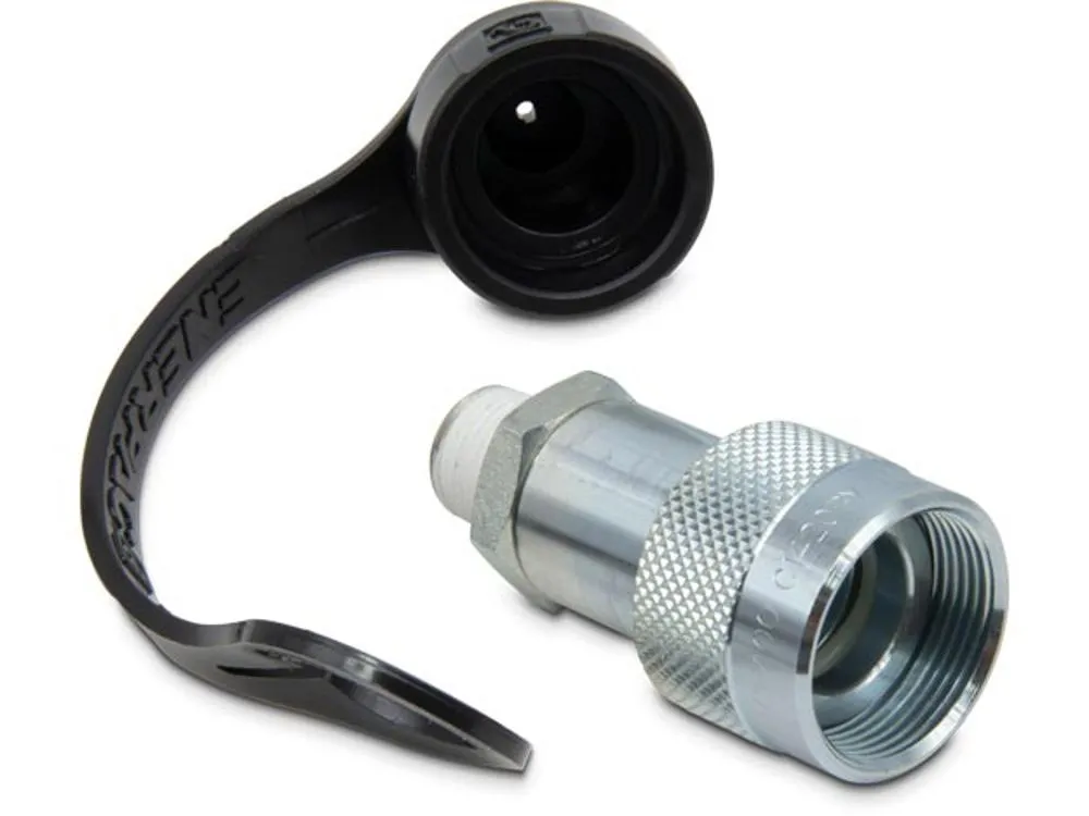 High Flow Hydraulic Coupler, Female Half