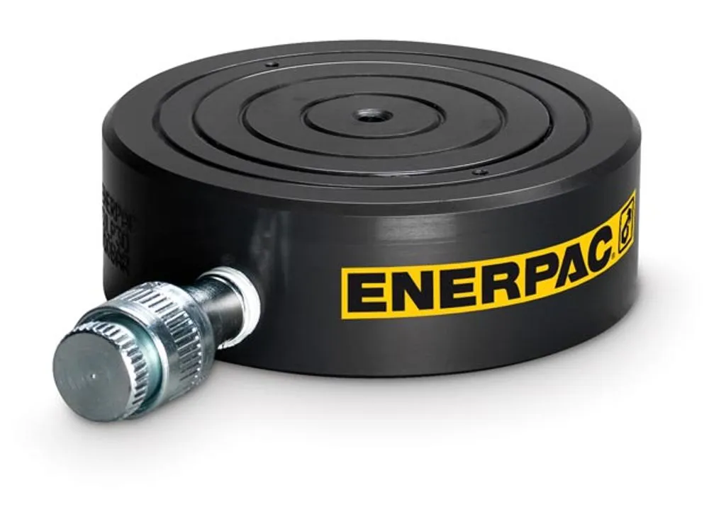ENERPAC CULP50 Ultra Flat Hydraulic Cylinder With Stop Ring, 50 Ton | CM9HTD