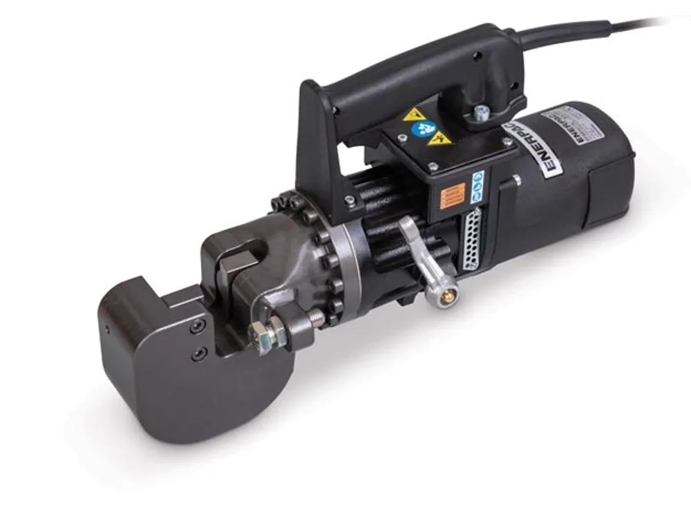 ENERPAC EFBE7015B Cutter, Flat Bar, 120V, 70 X 15 mm | CM9JAY