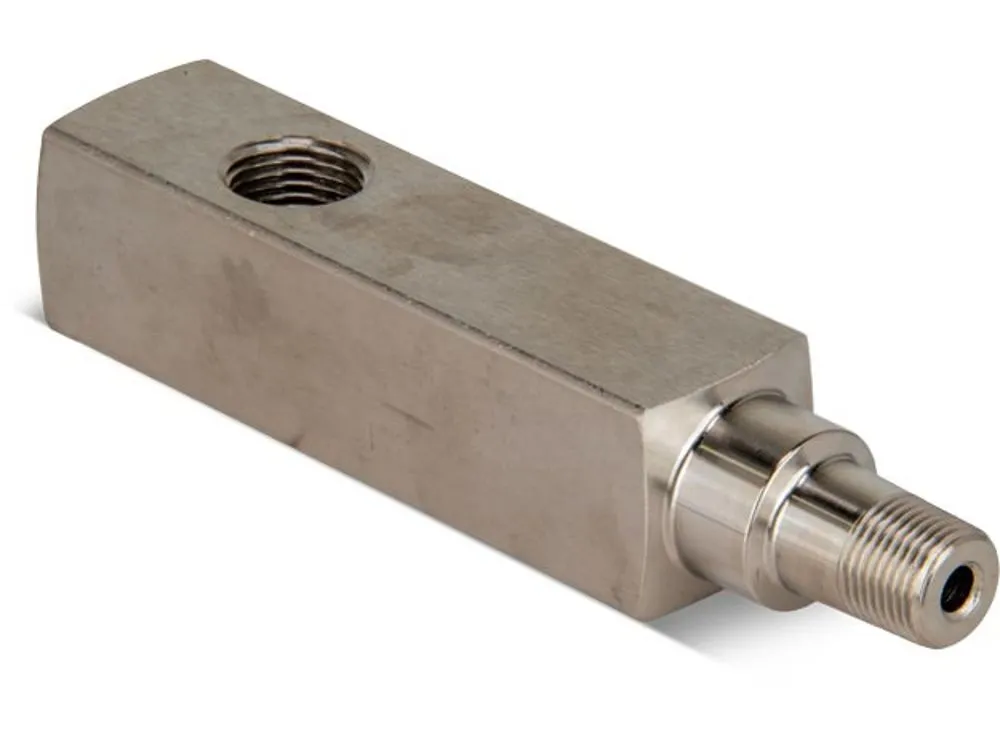 Adapter Gauge, 1/2 Inch NPT Gauge Port, 10000 psi, 6.1 Inches