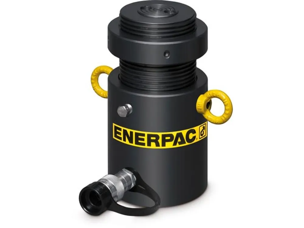 ENERPAC HCL-502 50 tons Single Acting Lock Nut Steel Hydraulic Cylinder, 2 Inch Stroke Length | CD2NFW 444N41