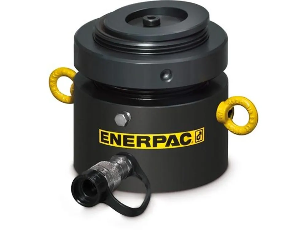 ENERPAC LPL-1002 100 tons Single Acting Lock Nut Steel Hydraulic Cylinder, 2 Inch Stroke Length | CD2NFZ 444N44