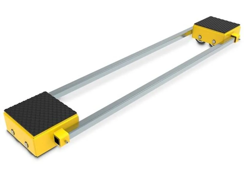 ENERPAC MLSD27 Dual Connected Load Skate, 27 Ton, Polyurethane Wheel | CM9KJX