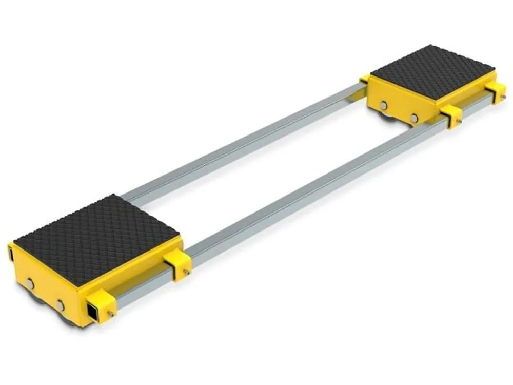 ENERPAC MLSD35 Dual Connected Load Skate, 35 Ton, Polyurethane Wheel | CM9KJZ