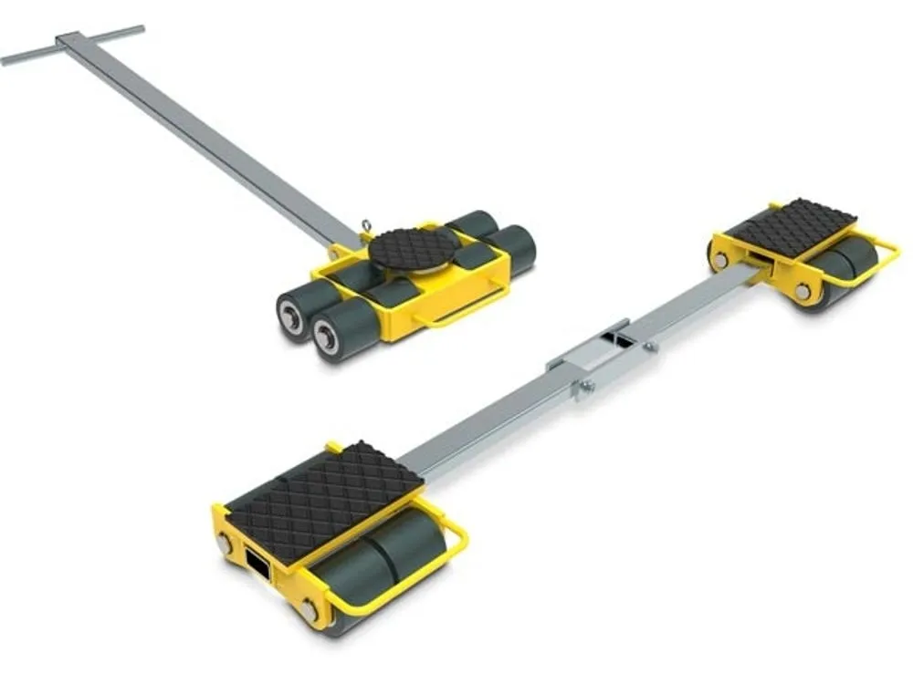 ENERPAC MLSS13 Load Skate Set, 13 Ton, Polyurethane Wheel | CM9KKP