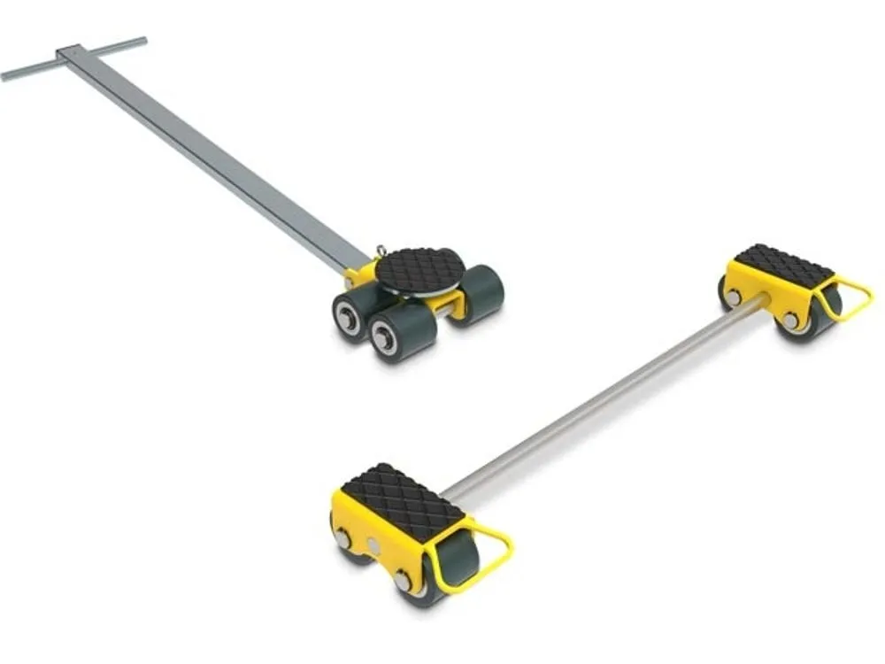 ENERPAC MLSS7 Load Skate Set, 7 Ton, Polyurethane Wheel | CM9KKV