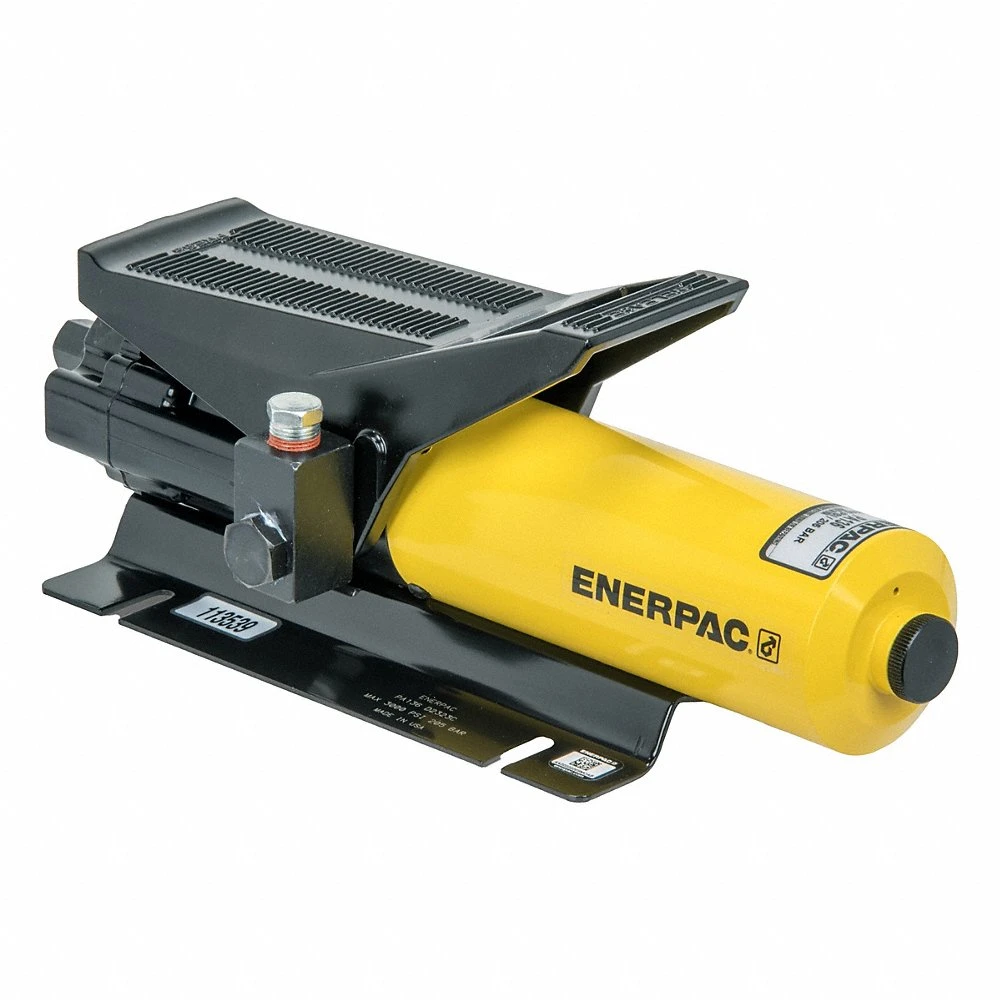 Air Pump, 3000 PSI Max, 37 cu Inch Reservoir Capacity, Foot/Hand