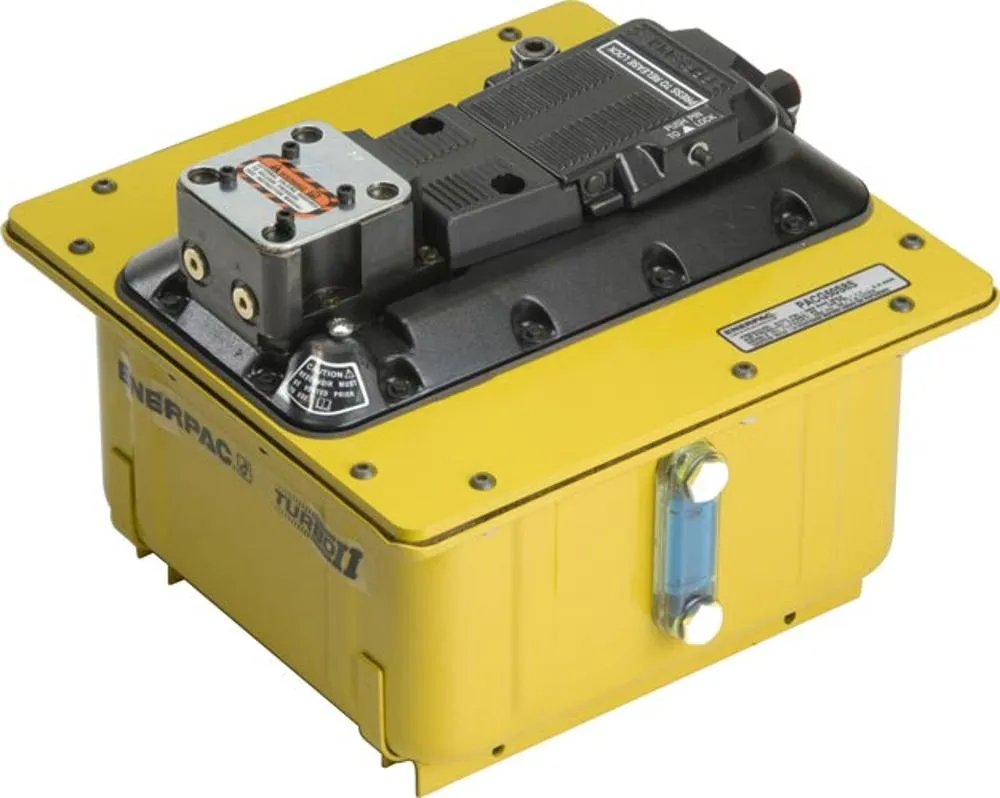 ENERPAC PASG30S8S Air Hydraulic Pump, Mount for Single DO3 Valve, 180 Inch Cu./min Oil Flow, 100 PSI | AE6TGC 5UXC2