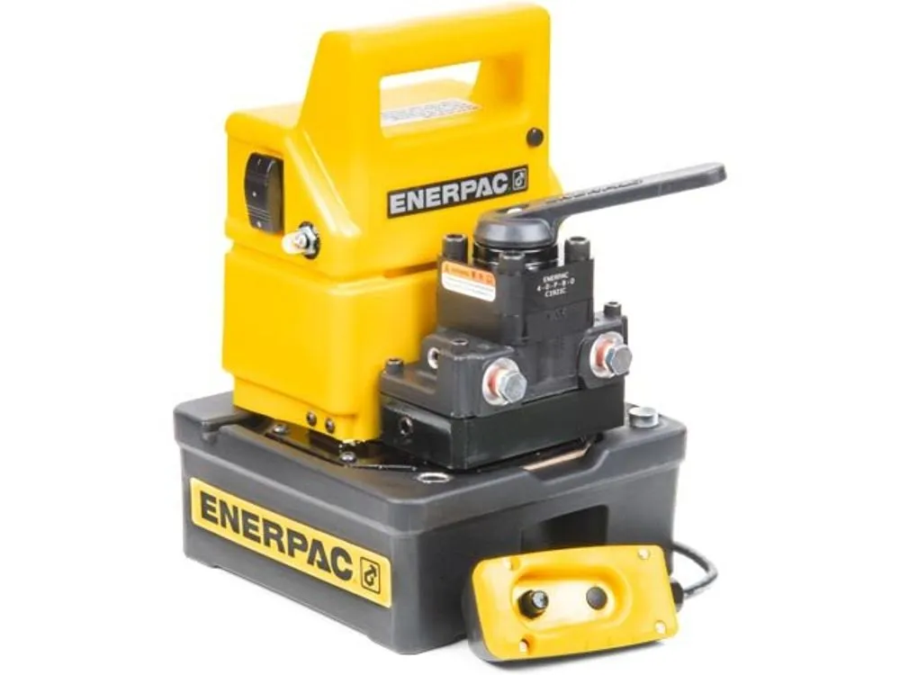 Electric Hydraulic Pump, 4/3 Manual Valve, 115V, Double-Acting Cylinders