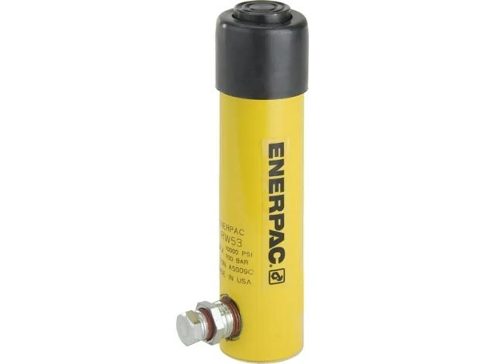 ENERPAC RW53 Hydraulic Cylinder, 4970 lbs Capacity, 3.17 Inch Stroke Length | AE6TFT 5UXA3