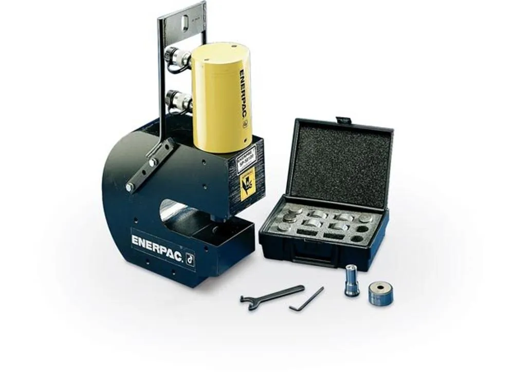 ENERPAC SP5000 Hydraulic Punch Set, With Electric Pump, 50 Ton | AH2DVJ 25TV52