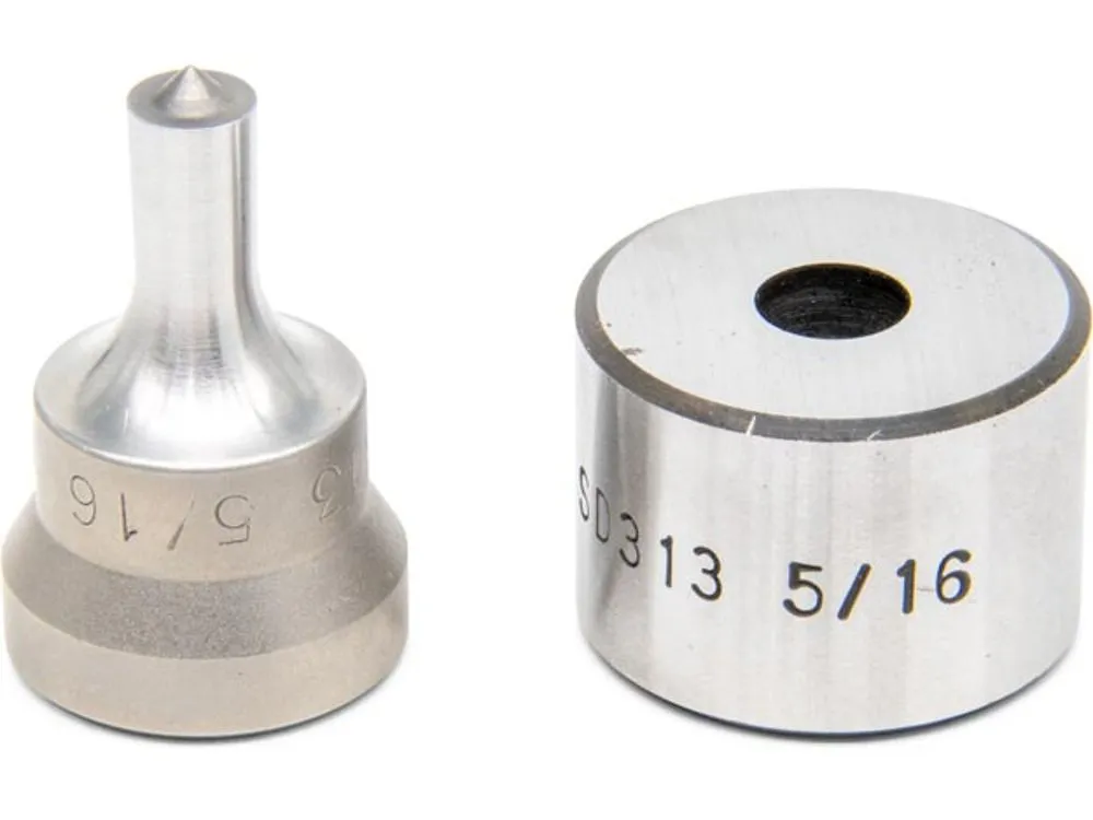 ENERPAC SPD-313 Oblong Punch And Die Set, 1/4 Inch Bolt Size | AC9ULB 3KD85