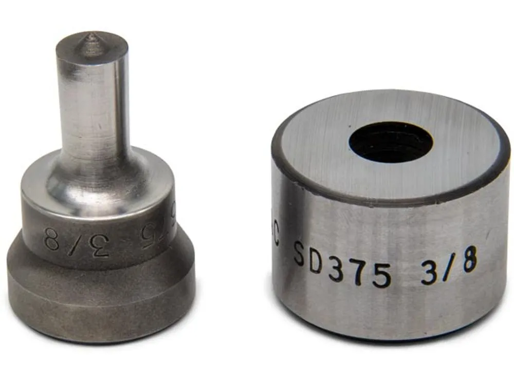 ENERPAC SPD-375 Oblong Punch And Die Set, 5/16 Inch Bolt Size | AC9ULC 3KD86