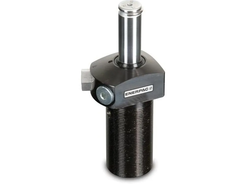 Threaded Body Swing Clamp, 1100 lbs Force, Single-Acting, Left Turning