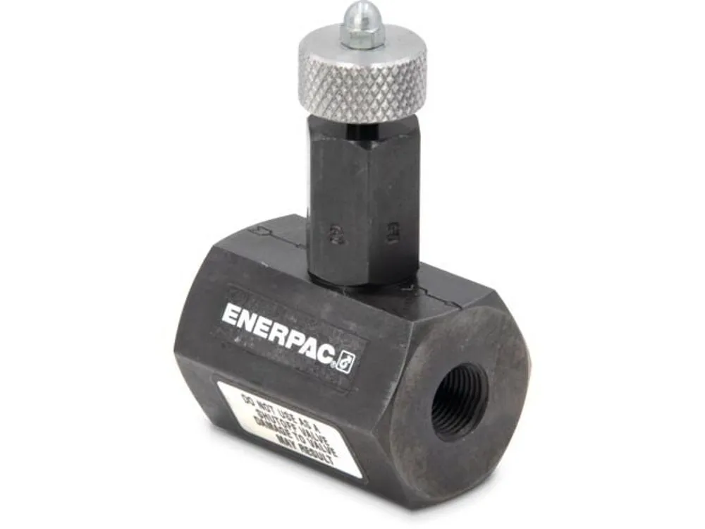 ENERPAC V8F Needle Valve, Fine-Metering | CM9MAB