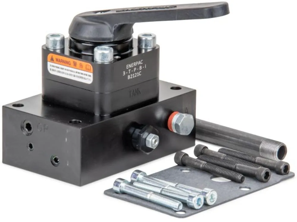 ENERPAC VM33 Directional Control Valve, 3-Way, 3-Position | CM9MDG