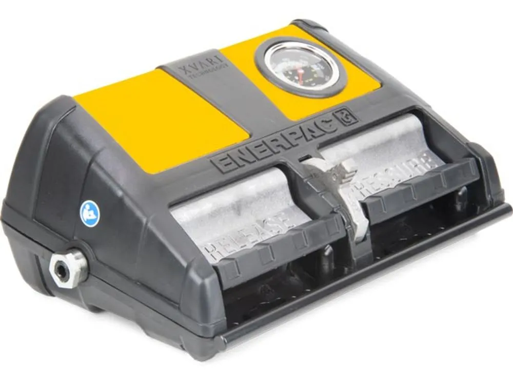 ENERPAC XA11G Air Driven Hydraulic Pump, 3/3 Valve, 61 Inch Cu. Capacity Usable Oil | AA8KUJ 18Y553