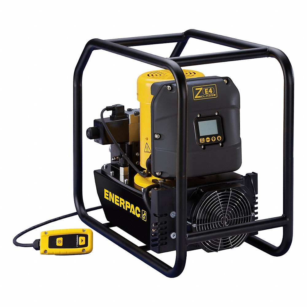 ENERPAC ZE4208TB-QHR Pump, Electric Induction, 115V, Roll Bar, 8L | CM8YVM