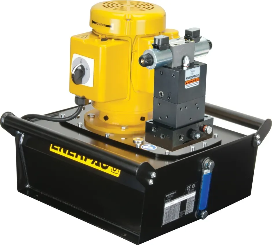 ENERPAC ZE4310SB Electric Hydraulic Pump, 3/3 Solenoid Valve, 2.5 Gallon Usable Oil, 10000 PSI | AF8KQR 26VZ04