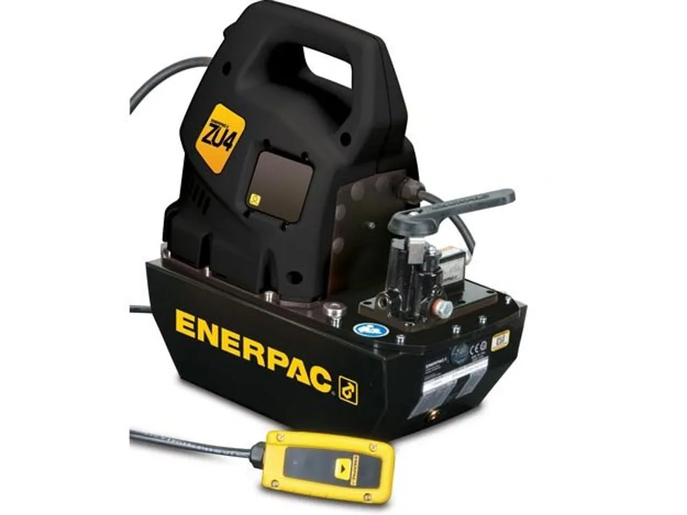 ENERPAC ZU4204JB Electric Hydraulic Pump, Standard, 3/2 Manual Valve, 115V, 1 Gallon Usable Oil | AF8KMD 26VY21