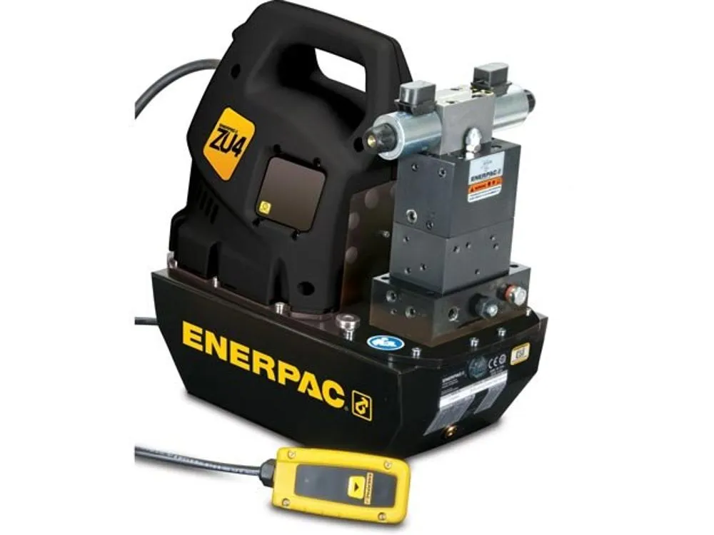 ENERPAC ZU4440SB Pump, Electric Universal, 115V, 40L Solenoid | CM8ZAF