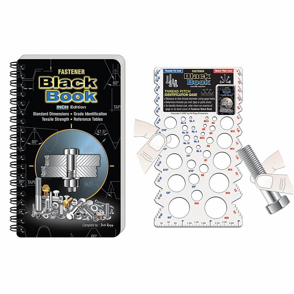 Fastener Black Book, Inch Type, English, Pocket Size