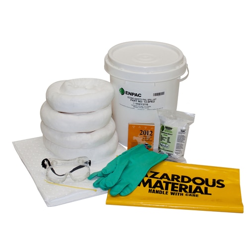 ENPAC 13-5PKO Economy Safety Pail Spill Kit, Oil Only | CF3GMV