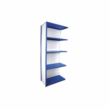EQUIPTO 671-5A-RB Metal Shelving, Add-On, Heavy-Duty, 36 x 12 Inch SIze | CP4HYE 36G107